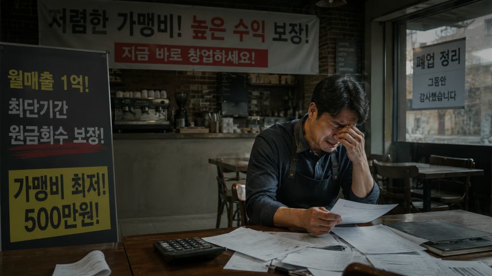 부풀려진 월매출과 '무자본 창업'의 함정… 껍데기만 남은 프랜차이즈 주의보