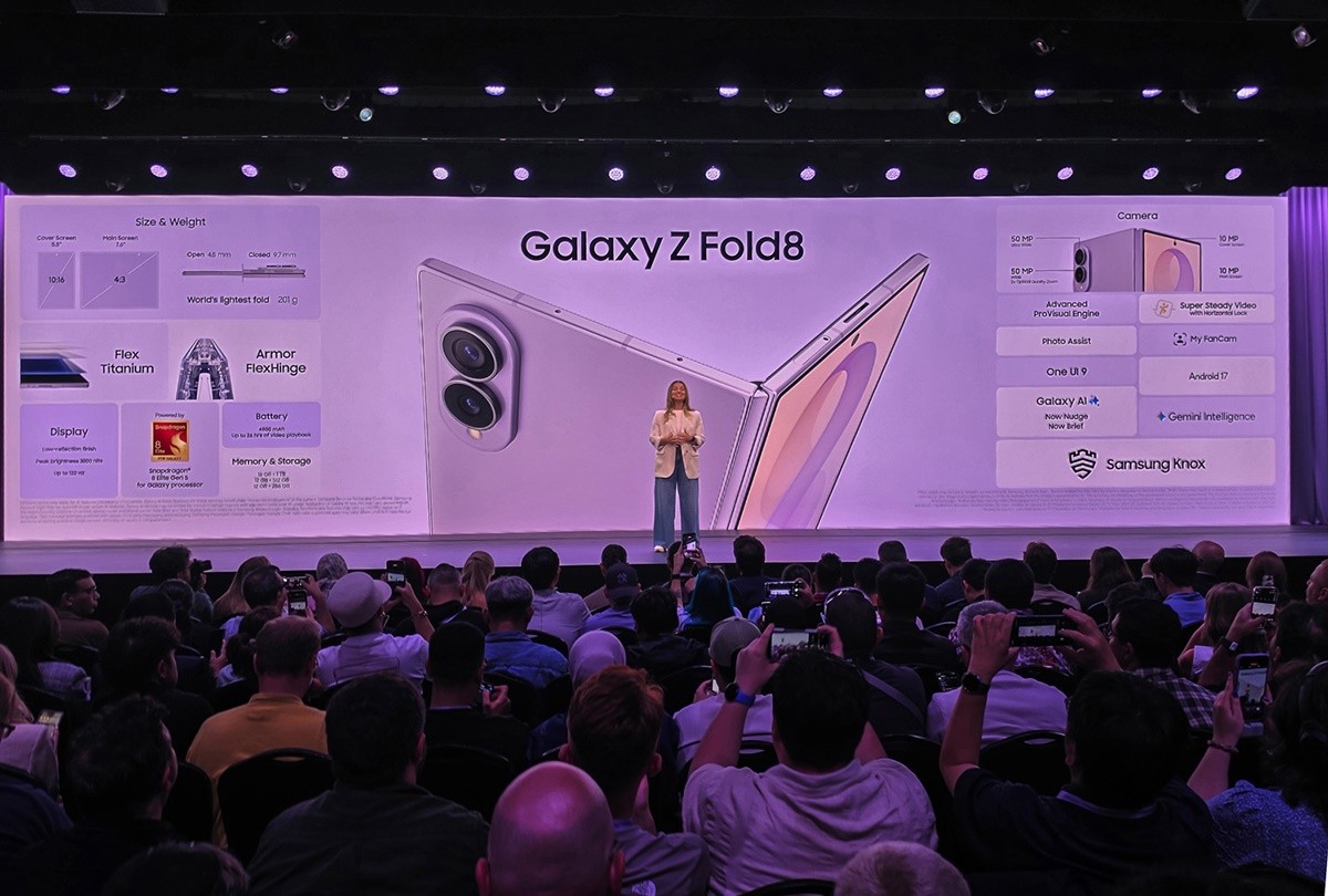지난 22일(현지 시각) 영국 런던 올드 빌링스게이트에서 열린 '갤럭시 언팩(Galaxy Unpacked) 2026' 행사 / 뉴스1