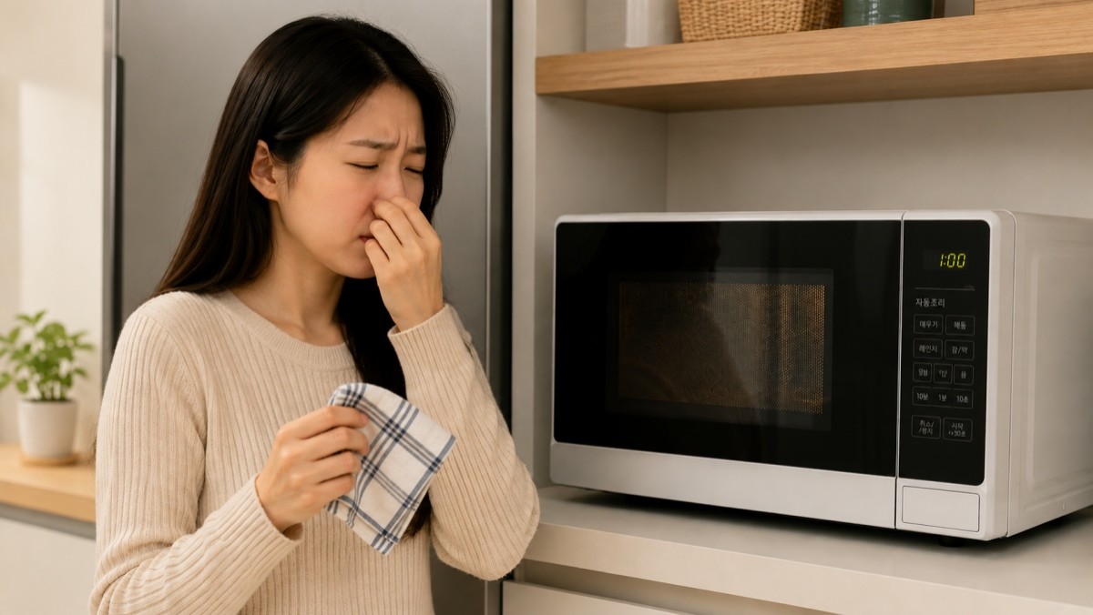 AI툴로 생성된 자료사진. 코가 막히면 손수건에 따뜻한 물을 적셔 코를 살짝 덮어주는 방법을 써볼 만하다. 손수건에 물을 적신 뒤 전자레인지에 살짝 데워 사용해도 된다. 따뜻한 수건을 코와 뺨 주변에 5~10분 정도 얹어둔다.
