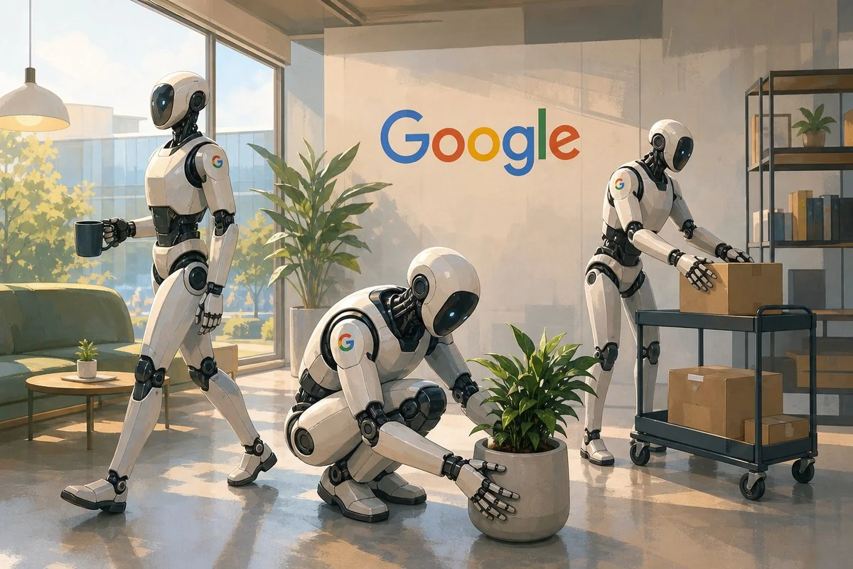 구글 딥마인드 ‘제미나이 로보틱스 2’, 상반신 넘어 로봇 전신 제어한다 / AI 생성 일러스트(삽화)