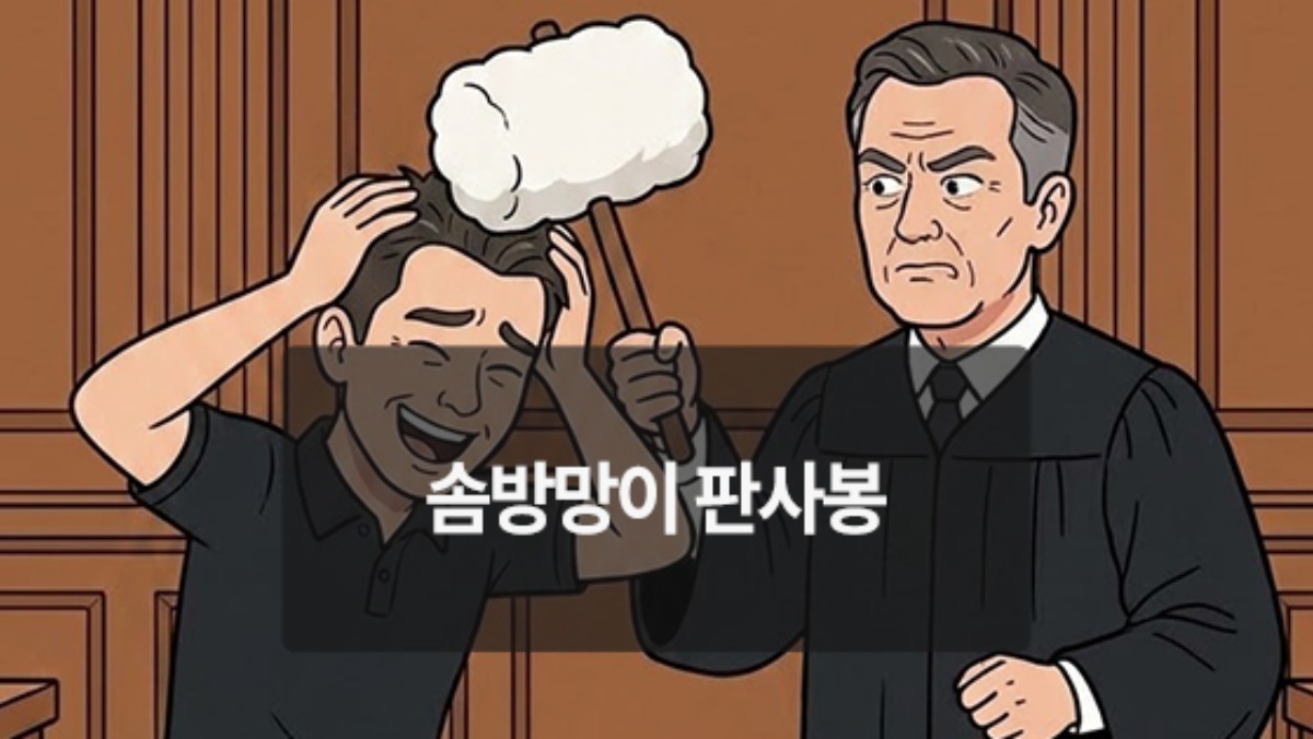 [위키만평] 솜방망이 판사봉