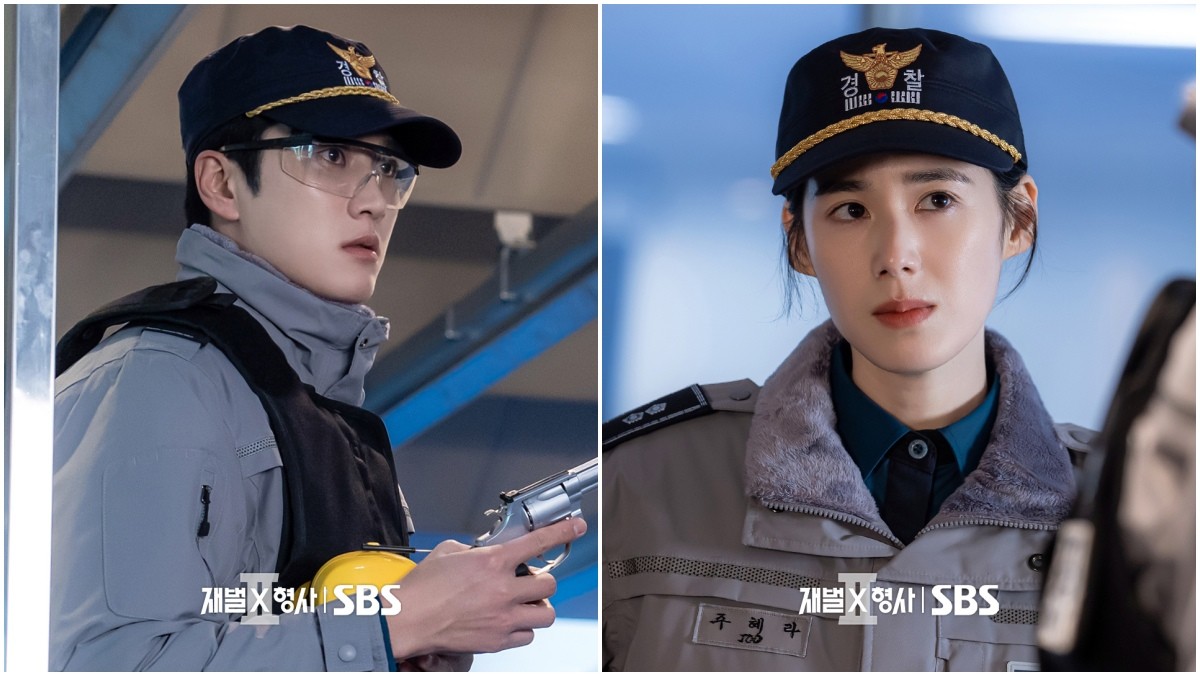 '재벌X형사2'에서 파트너로 호흡을 맞추는 안보현과 정은채 / SBS
