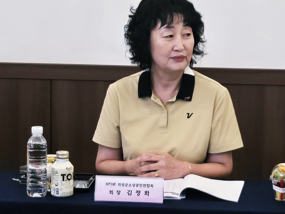 단비협동조합 김정화 이사장