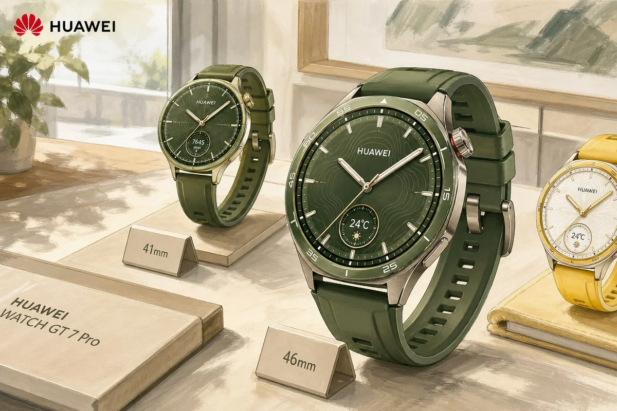 화웨이 워치 GT7, 8월 5일 중국 공식 출시 확정 / AI 생성 일러스트(삽화)