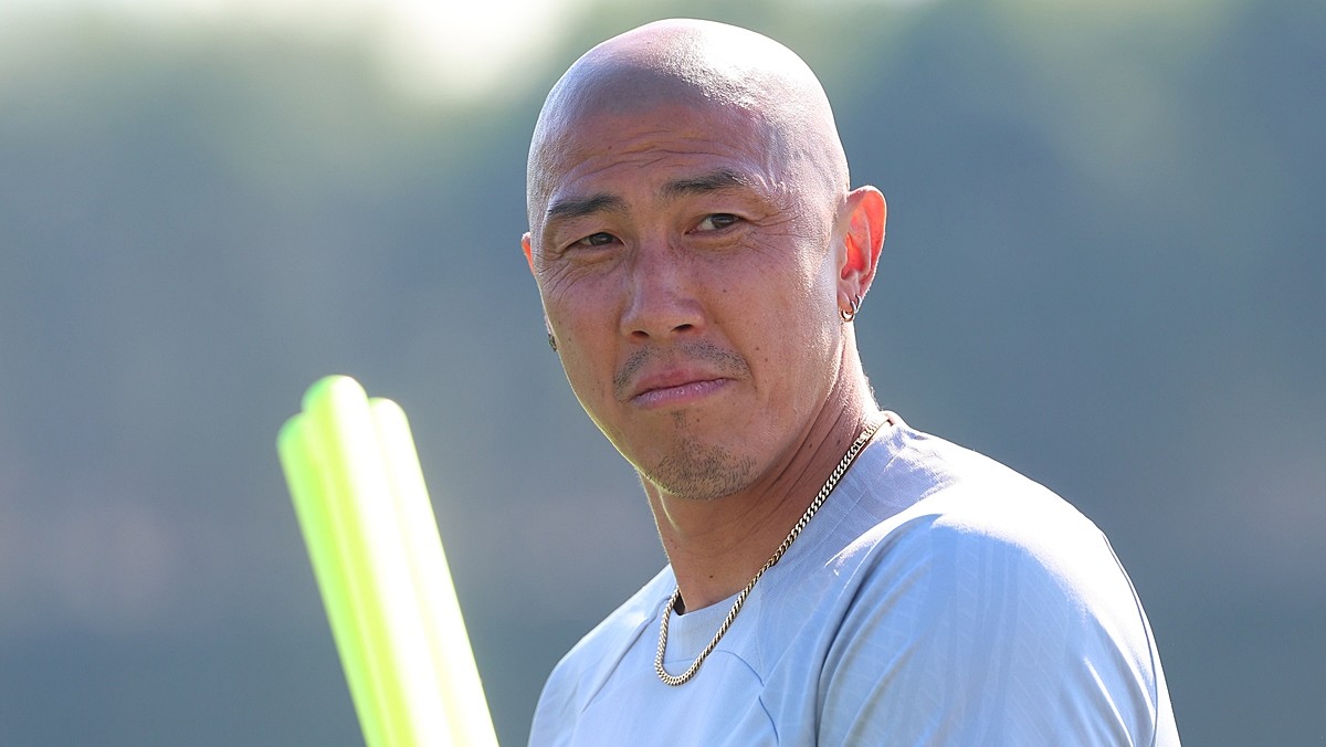 현역 은퇴 후 축구 지도자로 활동 중인 차두리 감독 / 뉴스1