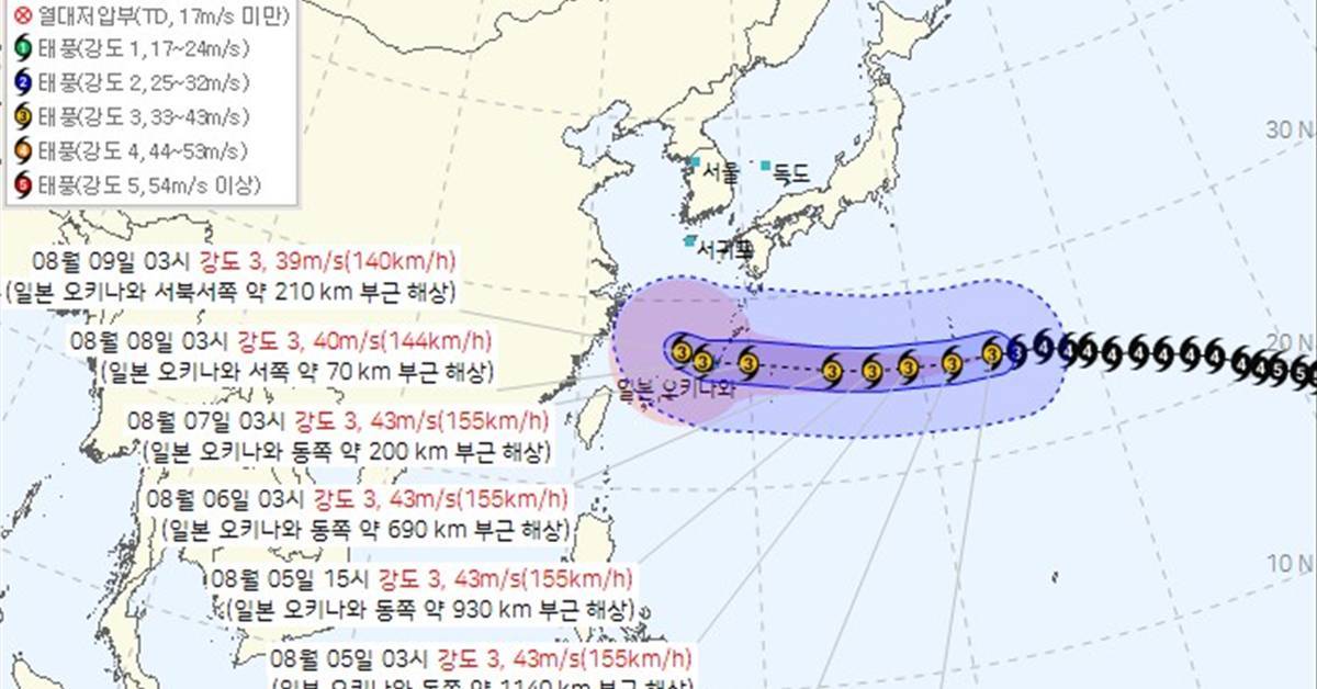 오늘 서울·수도권 첫 ‘폭염중대경보’…태풍 ‘돌핀’ 한반도 영향은?