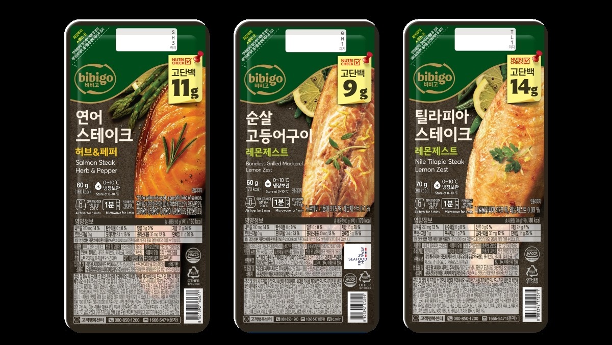 CJ제일제당, 비비고 생선구이 프리미엄 라인업 확대 통했다… ‘연어  스테이크’ 10초당 1개 팔리며 판매량 140만 개 돌파