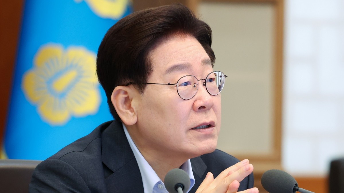 이재명 대통령이 4일 청와대에서 열린 국무회의에서 발언을 하고 있다. / 청와대통신사진기자단, 뉴스1