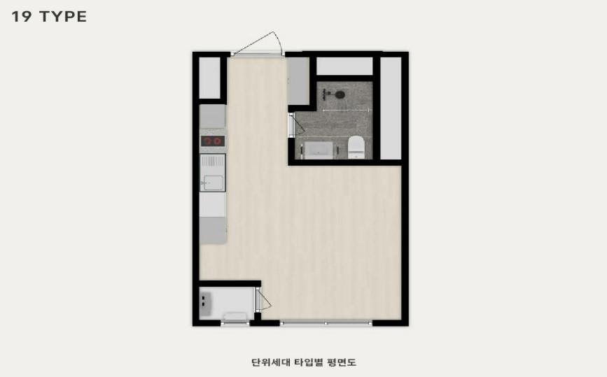 강변 스카이타워 평면도 / 강변 스카이타워