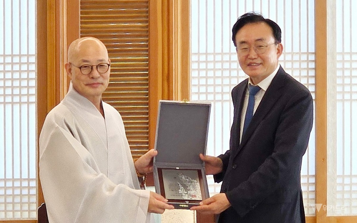윤병태 나주시장, 불교문화유산 보존 공로 인정받다