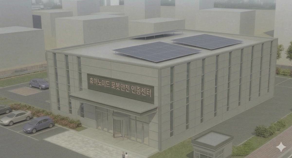 휴머노이드로봇안전인증센터 조감도. / 대구시