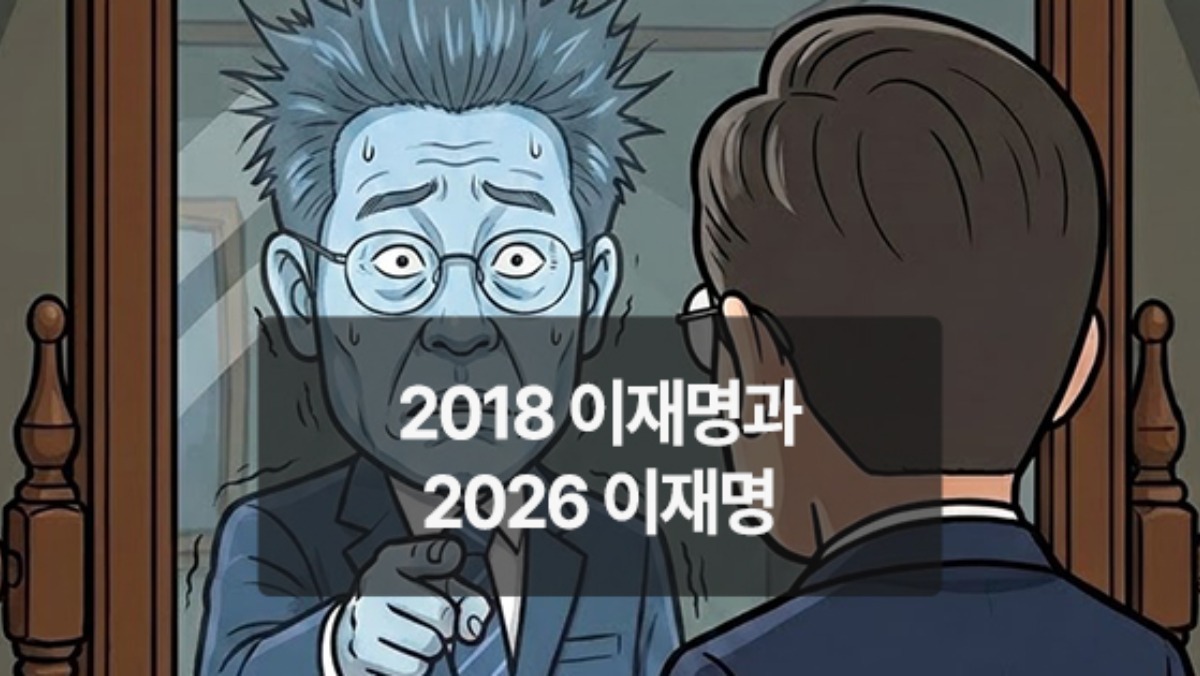 [위키만평] 2018 이재명과 2026 이재명