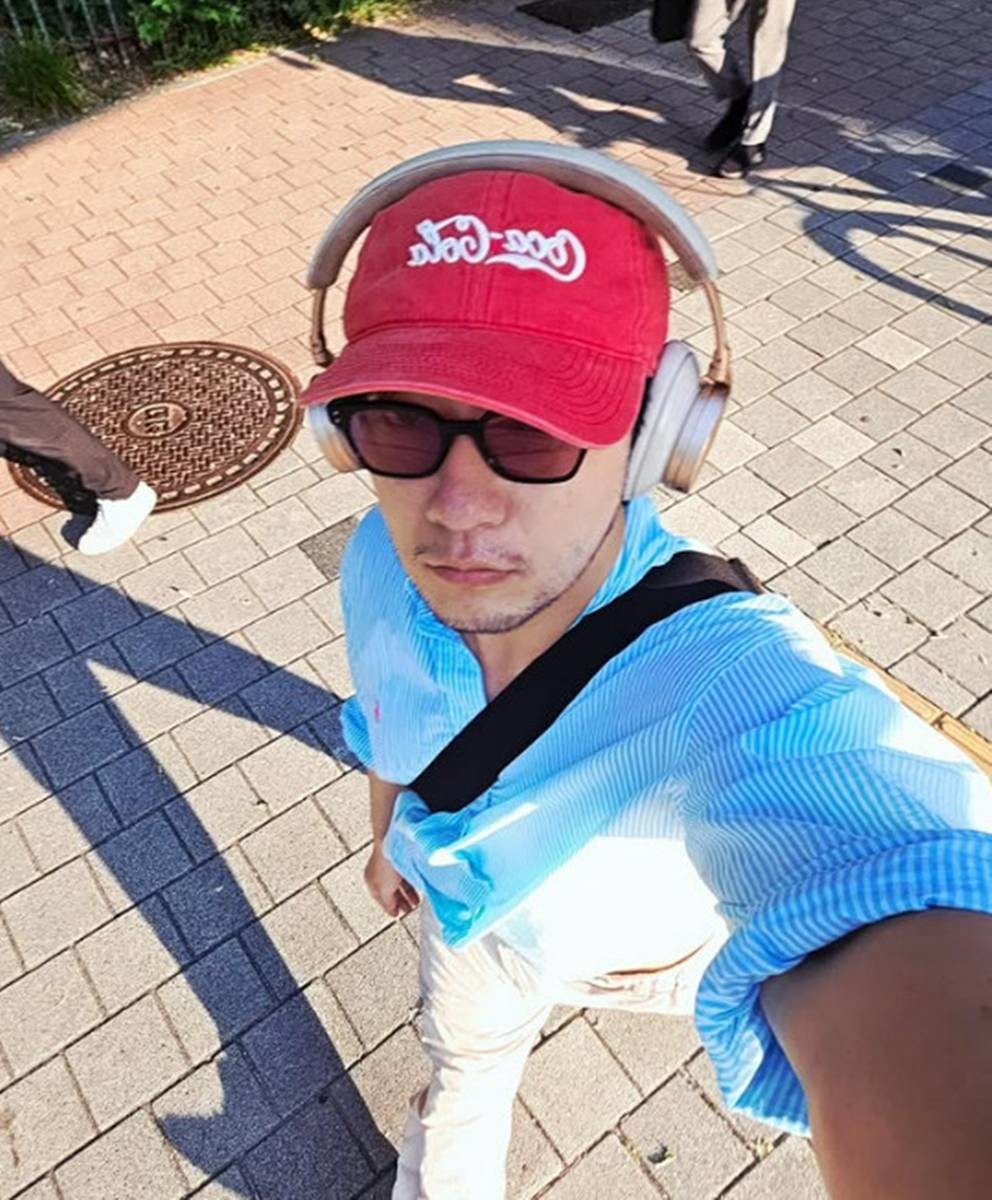 폭염 속 도보 출근 인증한 손석구 / 손석구 인스타그램