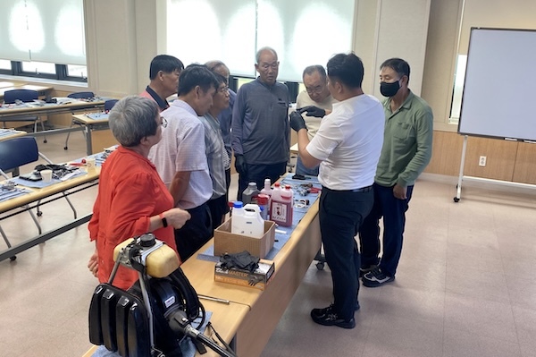 순창군, 예초기 자가정비 기술교육 실시