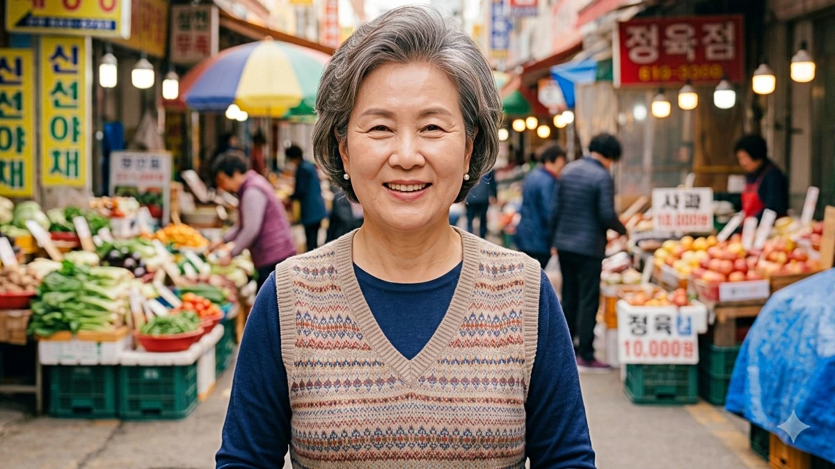 자존감이 넘치는 중년 여성의 모습. 기사 내용 토대로 AI툴 활용해 제작한 자료사진.