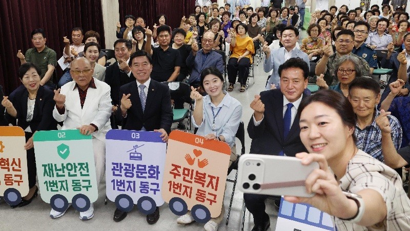 16개 동 누빈 황인호…주민 목소리 민선 9기 정책으로 잇는다