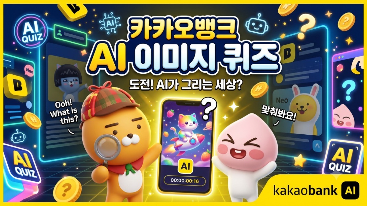 카카오뱅크 AI 이모지 퀴즈, 8월 7일 문제 정답은?