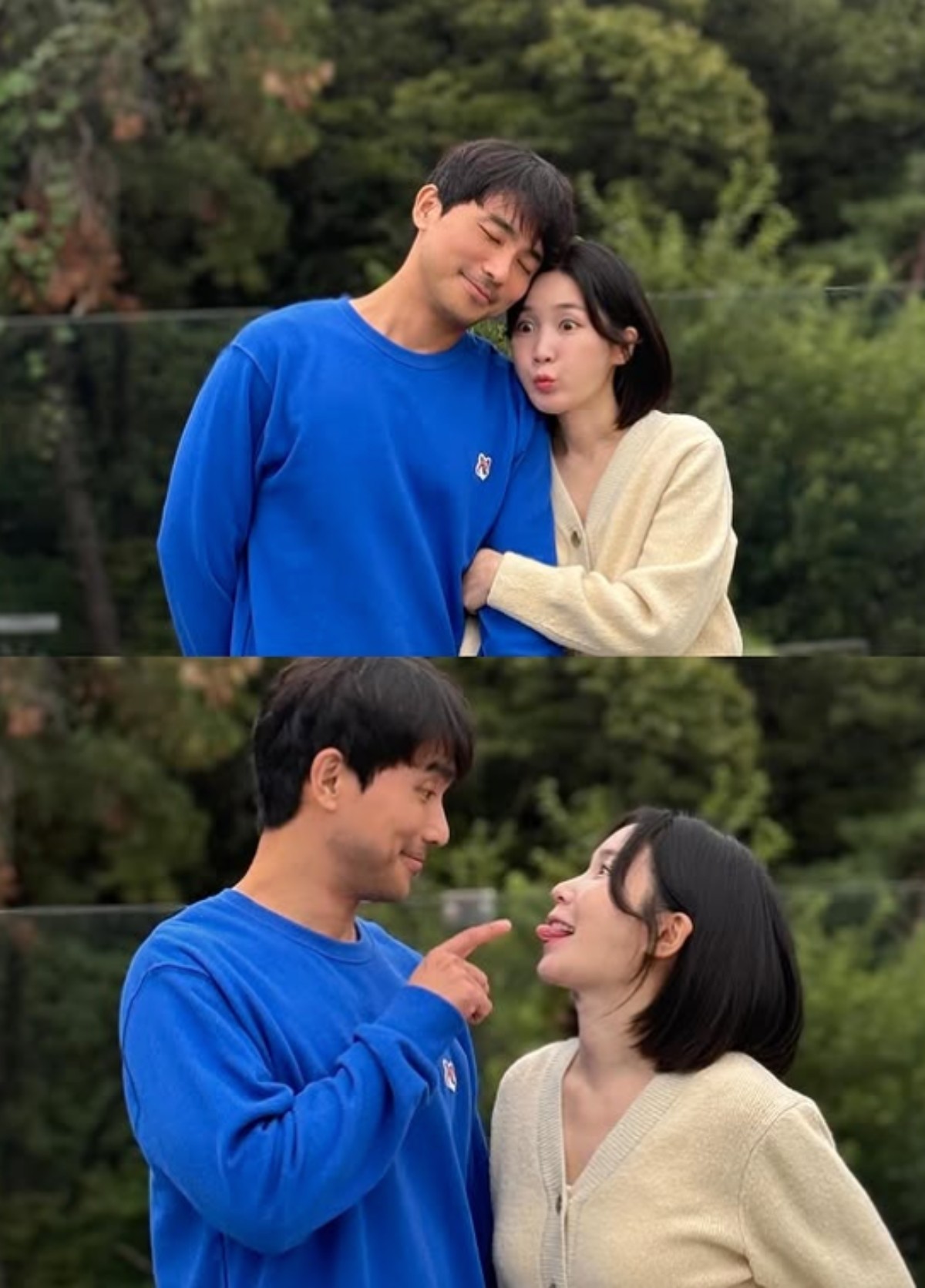 초아 남편과 초아. / 초아 인스타그램
