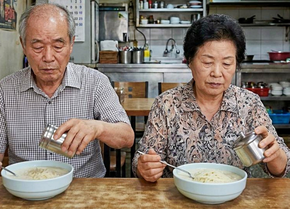 콩국수 취향 차이. 기사 내용 토대로 AI툴 활용해 제작한 자료사진.