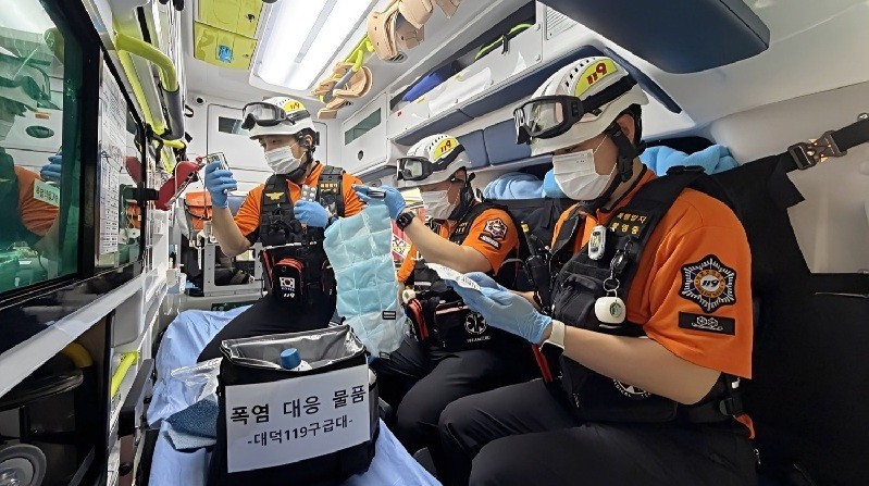 '폭염도 재난'...대전소방, 119 비상대응체계 가동