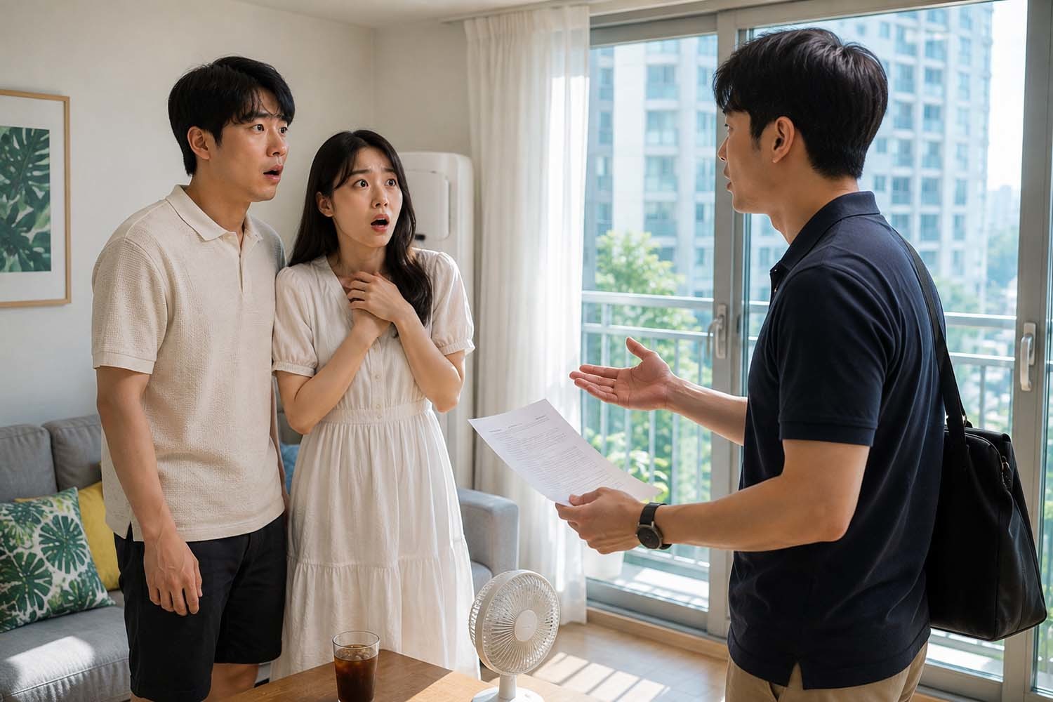 "정부 때문에 세입자 내보내야 합니다... 맘이 정말 불편합니다"