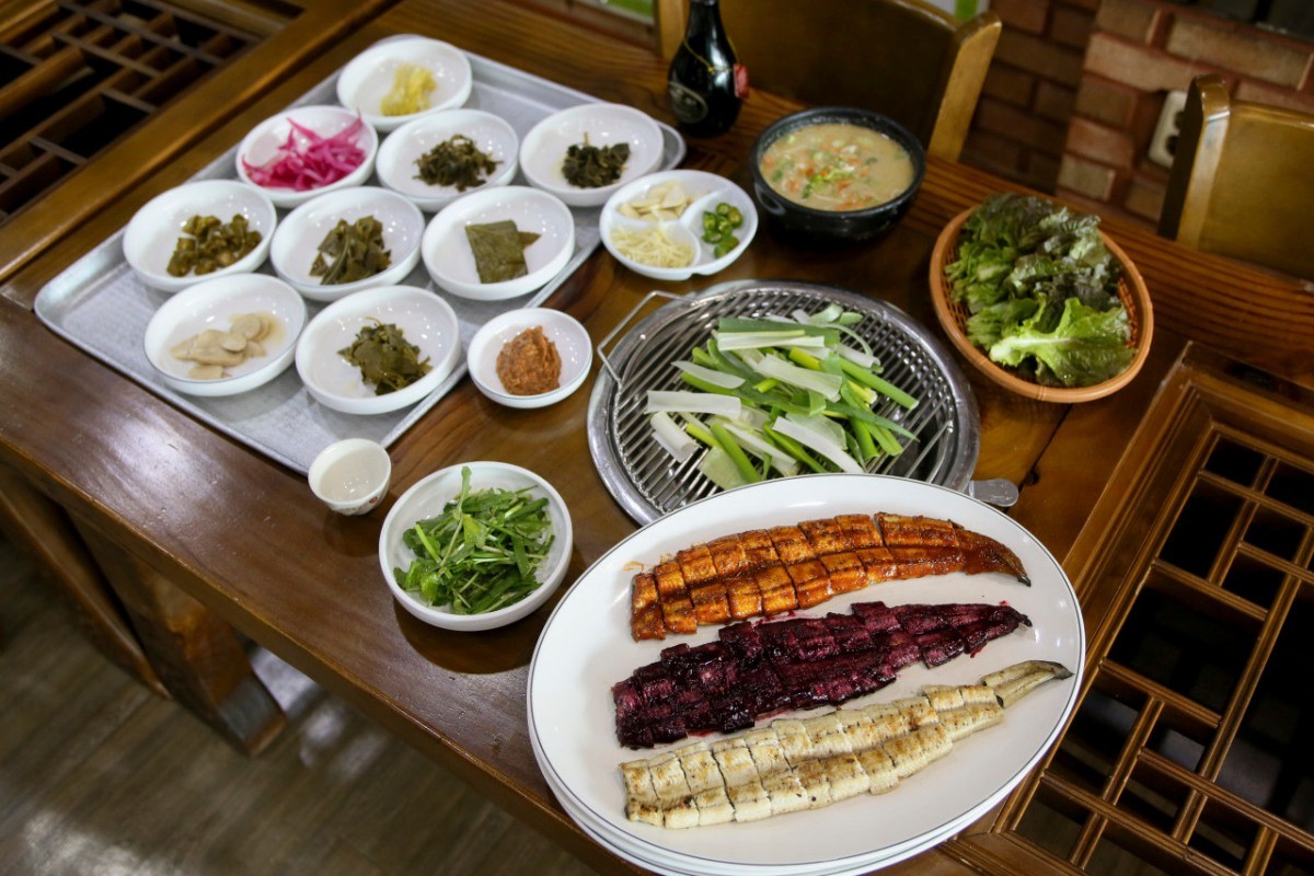 청림정금자할매집의 장어구이 한상. / 네이버 플레이스 업체 등록 사진