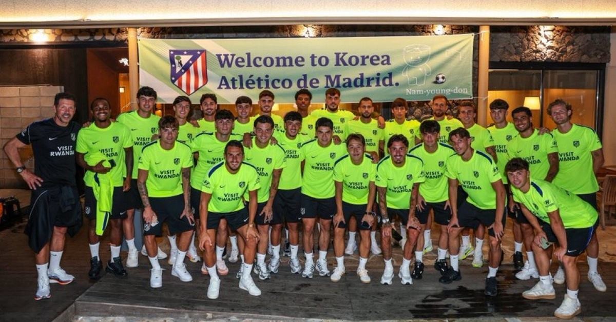 이강인이 아틀레티코 마드리드 선수단을 위해 직접 한식 회식 자리를 마련했다. / 아틀레티코 마드리드 공식 홈페이지