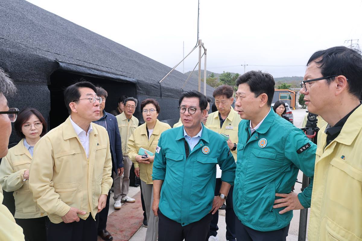 고수온 포항 양식장 28만여마리 폐사...해수부장관 등 현장 긴급 점검