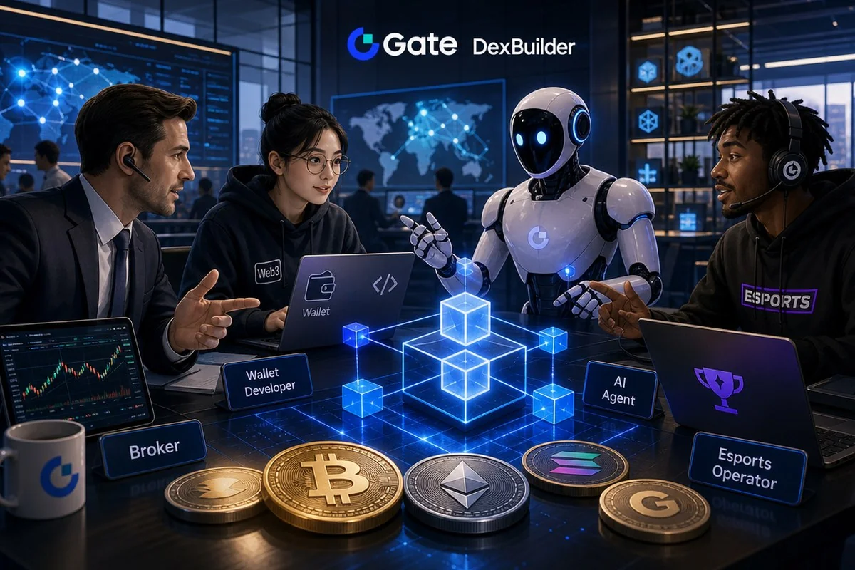 게이트 덱스빌더, 이벤트 컨트랙트 빌더 출시하며 그랜트 300만 달러 푼다 / AI 생성 일러스트(삽화)