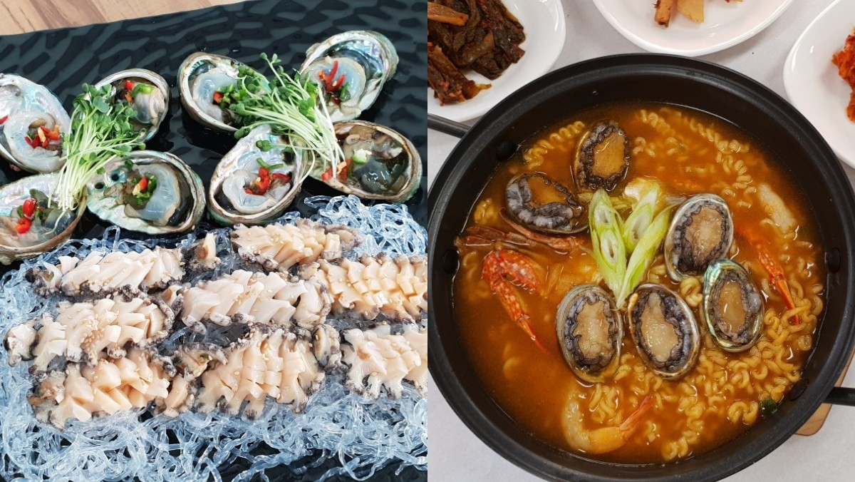 명품전복궁의 전복 요리. / 네이버 플레이스 업체 등록 사진