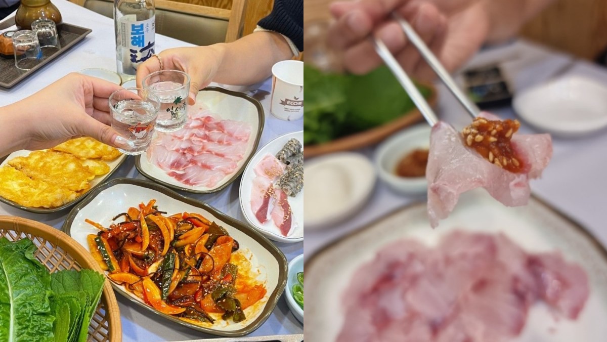 청자횟집 목포민어 유달산본점의 민어 한 상. / 네이버 플레이스 업체 등록 사진