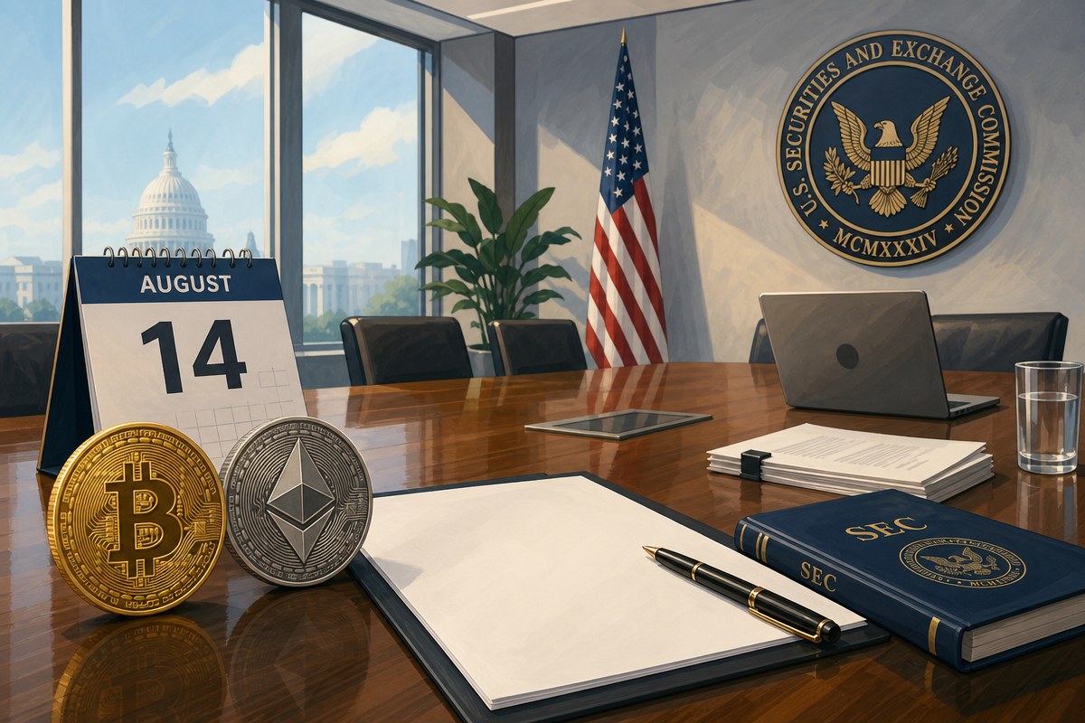 SEC, 8월14일 크립토 투자계약 공모 규정 신설 논의