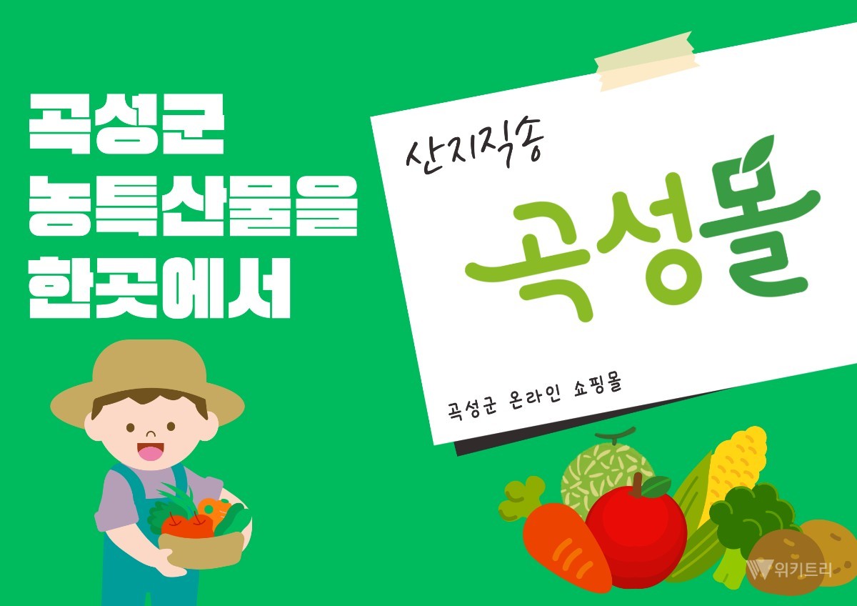 곡성몰, 지역 농특산물 전국 판로 넓힌다