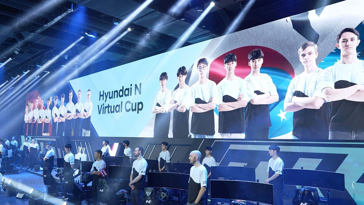 2025년 현대 N 버츄얼컵 경기 장면. / 현대자동차