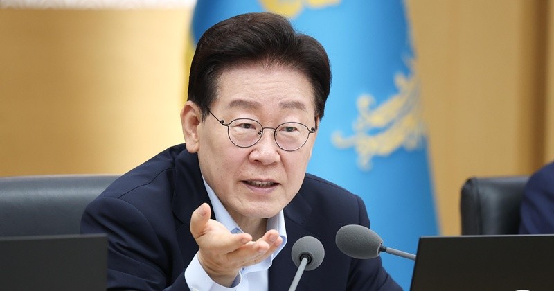 이재명 대통령이 11일 정부세종청사에서 열린 국무회의에서 발언하고 있다. (청와대통신사진기자단) 2026.8.11/뉴스1