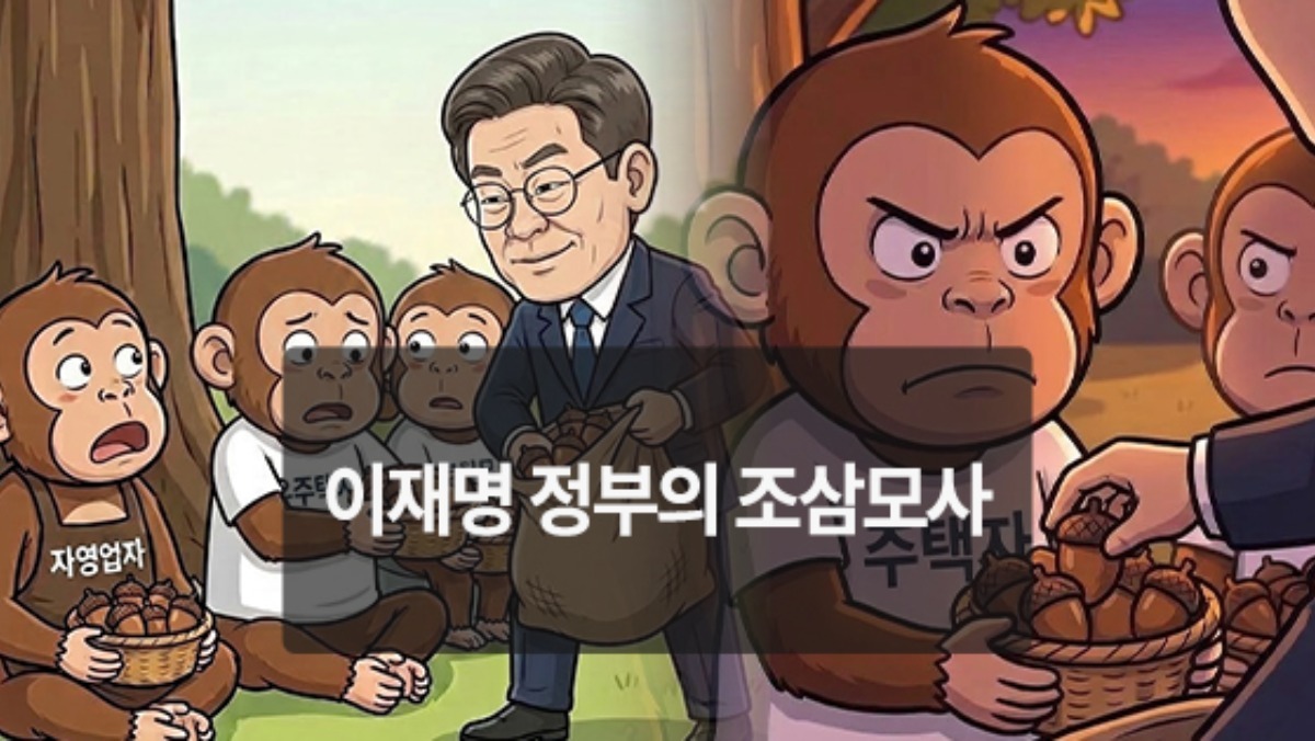 [위키만평] 이재명 정부의 조삼모사