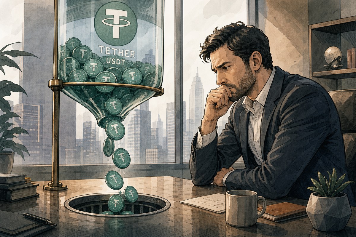 테더 USDT 60일간 40억달러 급감…매도세 소진 신호