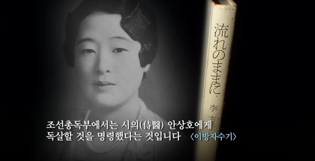 '이방자수기'에서 언급된 안상호(하영의 증조부) 이름. / 유튜브 'KBS 히스토리'