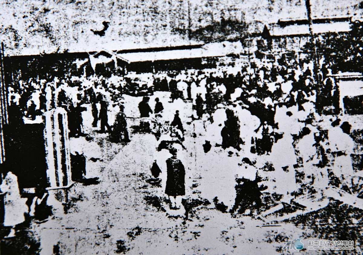 광주학생독립운동 당시 모습.   / 한국학중앙연구원-공공누리
