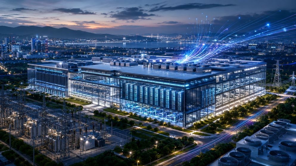 Ai 데이터 센터 가상 이미지 / Ai 생성 이미지