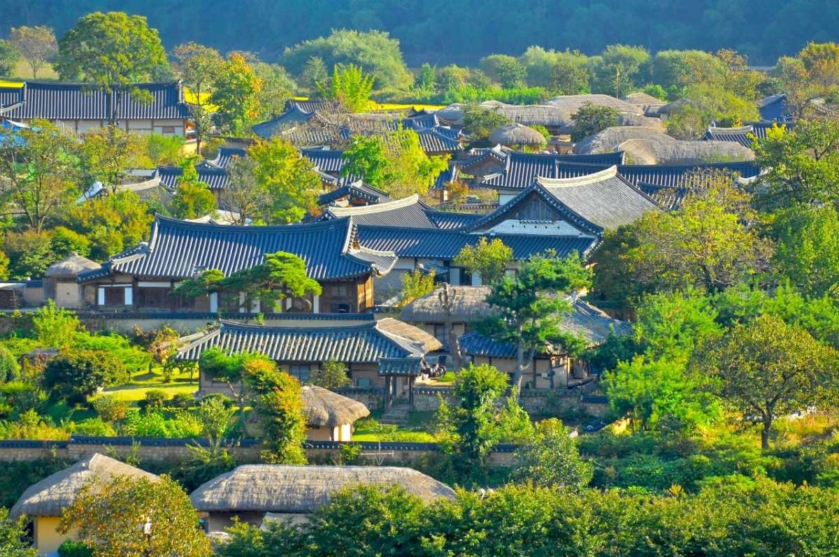 하회마을 풍경. / 한국관광공사(촬영 : 오세근)