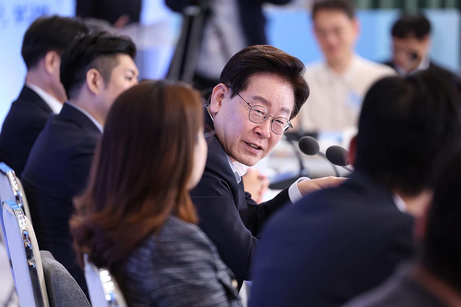 이재명 대통령이 12일 청와대에서 열린 미래성장동력 7대SEED 보고회에서 발언하고 있다. / 뉴스1