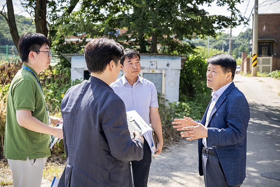 "주민 건의가 행정의 출발점" 박형우 계양구청장, 현장 28곳 직접 점검