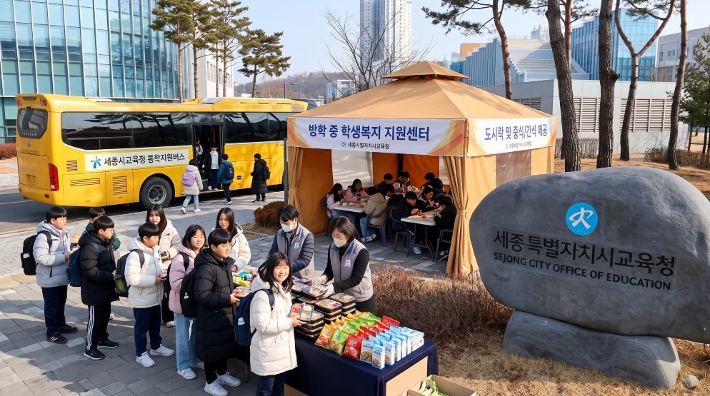 방학 중 교육 공백 막는다… 세종시교육청, ‘방학 중 성장지원’ 총력