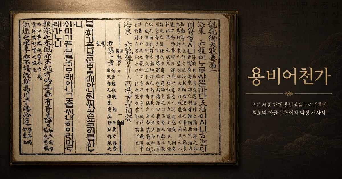 어쩌다인문학/용비어천가.