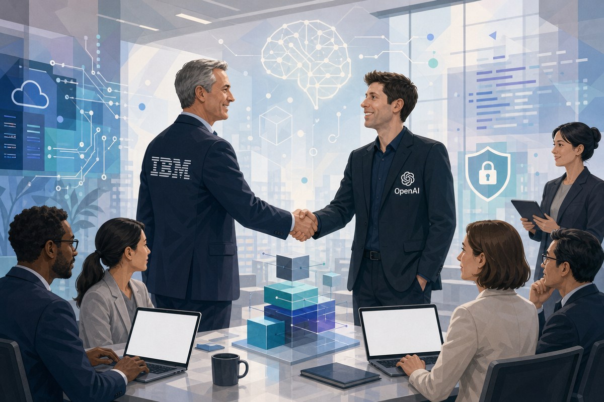 IBM, 오픈AI와 전략적 제휴…컨설턴트 수만 명 재교육