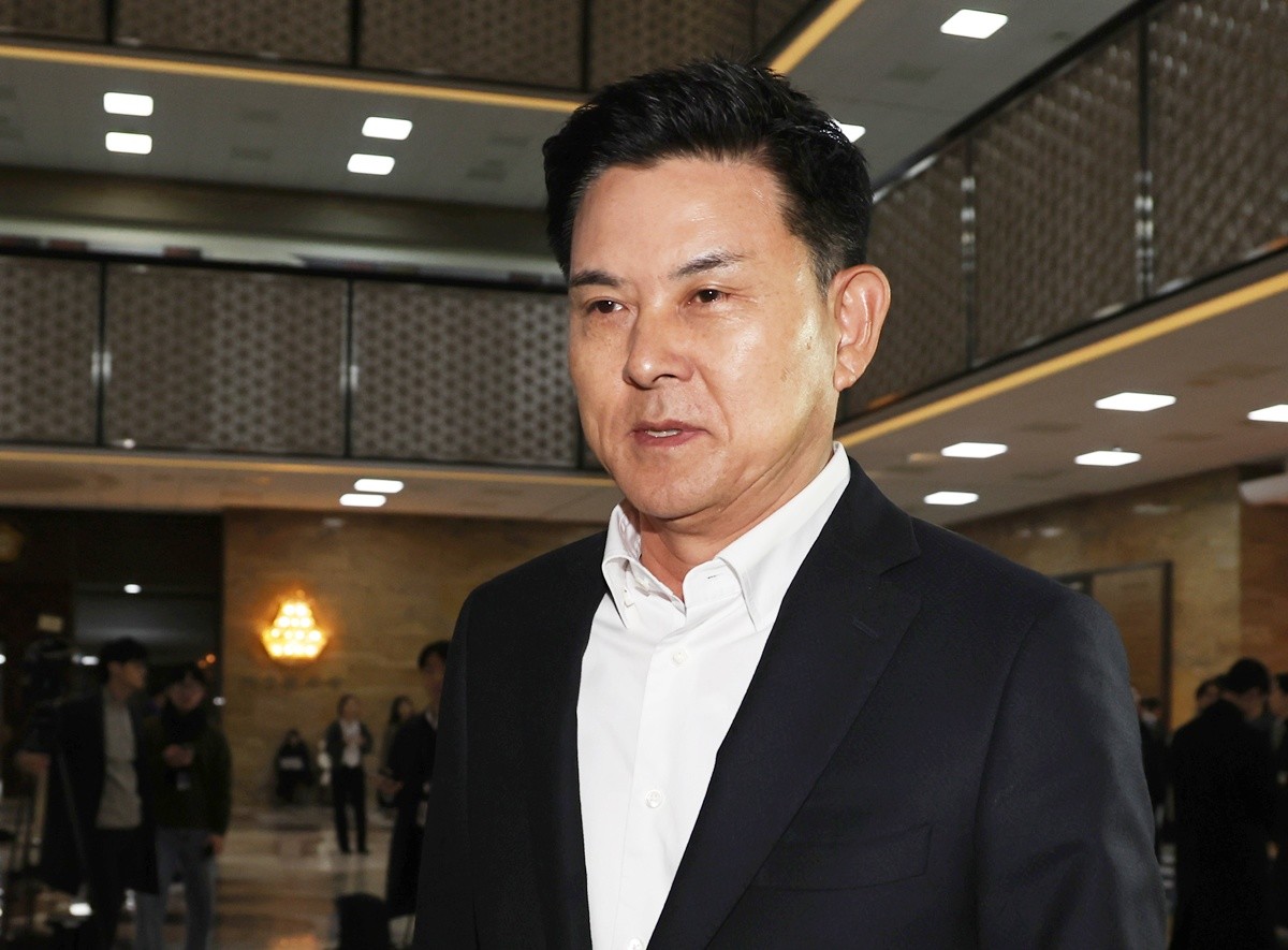 김태호 국민의힘 의원 자료 사진. 이재명 대통령이 최근 국민의힘 소속 다선 의원들과 골프 회동을 하면서 분권형 권력구조 개헌 문제와 관련해 ''내 임기를 단축해서라도 나는 개헌을 해야 된다고 생각한다'라고 말했다'라고 당시 회동에 참석한 김태호 국민의힘 의원이 13일 연합뉴스에 전했다. / 뉴스1