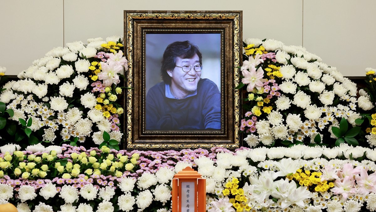서울대학교병원 장례식장에 마련된 고(故) 안판석 감독 빈소 / 뉴스1