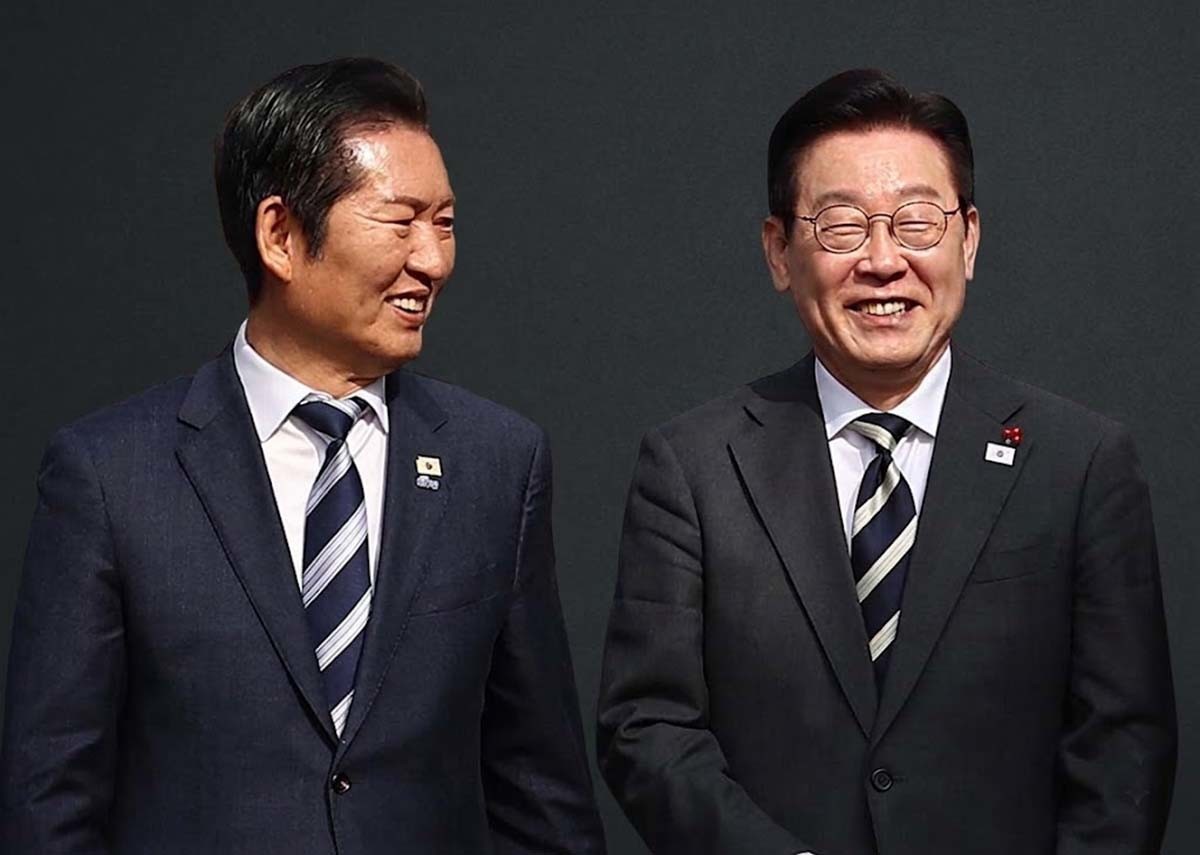 이재명(오른쪽) 대통령과 정청래 더불어민주당 당대표 후보. / 뉴스1