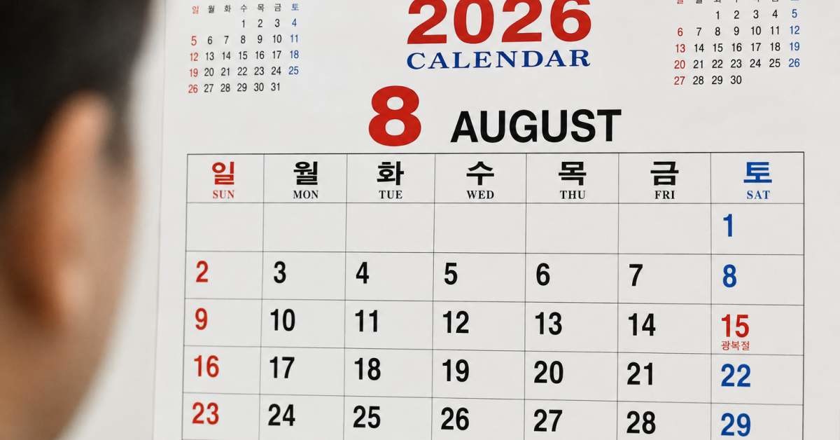 2026년 달력 / 뉴스1